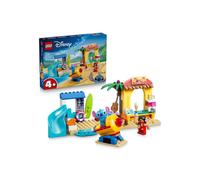 LEGO Disney 43280 Beach Fun avec Lilo et Stitch 113 pièces, 2 minifigures Accessoires de plage