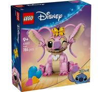 LEGO ǀ Disney Angel - Jeu de Construction Lilo & Stitch dès 9 Ans - Figurine en Briques avec 3 Ballons en Cœur & un Papillon - Décoration Inspirée de la Série TV - Cadeau Fille, Garçon ou Adulte 43257