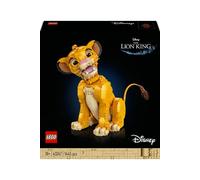 LEGO Jeu de construction Disney Le Roi Lion Jeune Simba – 1445 pièces – Jaune Enfants