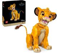 LEGO Disney Classic 43247 Simba, le jeune Roi lion, figurine d'animal collector