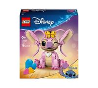 LEGO ǀ Disney Angel - Jeu de Construction Lilo & Stitch dès 9 Ans - Figurine en Briques avec 3 Ballons en Cœur & un Papillon - Décoration Inspirée de la Série TV - Cadeau Fille, Garçon ou Adulte 43257