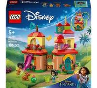 LEGO ǀ Disney La Maison d’Encanto Miniature - Jouet de Construction avec Princesse Mirabel & Antonio Madrigal, 1 Figurine de Capybara & Accessoires Dont 1 Clé - Cadeau pour Fille dès 5 Ans 43261