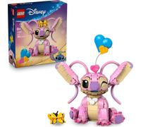 LEGO ǀ Disney Angel - Jeu de Construction Lilo & Stitch dès 9 Ans - Figurine en Briques avec 3 Ballons en Cœur & un Papillon - Décoration Inspirée de la Série TV - Cadeau Fille, Garçon ou Adulte 43257