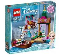 LEGO Set de construction Disney Princess 41155 – Les aventures d'Elsa au marché – Neuf