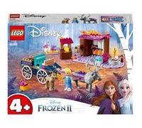LEGO® Disney 41166 L’Aventure en Calèche d’Elsa Jouet Écurie Princesse Elsa et Figurines