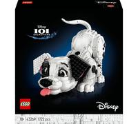 LEGO ǀ Disney Le Chiot des 101 Dalmatiens - Set de Construction Personnalisable pour Adulte - Figurine à Transformer en 6 Chiens avec Tête & Queue Rotatives - Décoration Maison DIY - Idée Cadeau 43269
