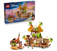 LEGO Disney Vaiana 2 Le Navire des Kakamora, Set de Construction, Bateau et Coffre au Trésor pour Enfants, Set de Jeu et Idée Cadeau pour Filles, Garçons et Fans dès 7 Ans 43258