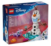LEGO Jouet Disney La Reine des Neiges Pique-nique Olaf & Bruni, couverture et accessoires