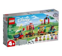 LEGO 43212 Disney Le Train en Fête Disney, Jouet Enfants 4 Ans avec Vaiana, Woody, Peter Pan et Les Wagons de la Fée Clochette Plus Mickey et Minnie Mouse, 100ème Anniversaire Disney