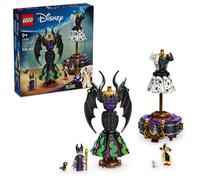 LEGO ǀ Disney Villains Les Robes de Maléfique et Cruella D’Enfer - Jeu de construction pour fille ou garçon dès 9 ans - Présentoir, 2 mini-poupées & 2 figurines d'animaux - Cadeau d'anniversaire 43262