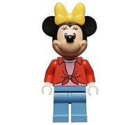 LEGO Disney Minnie Mouse Red Open Shirt Minifigure from 10777