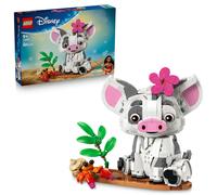 LEGO Jeu de construction Disney Vaiana Pua 43292 – Cochon, fleur, crabe, radeau