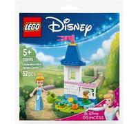 Lego disney - le château de cendrillon miniature avec un jardin (polybag) - 30695 multicolore TU