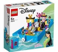 LEGO Set Disney Princess – Aventures de Mulan (livre + étui de voyage) avec Khan 122 pièces 43174