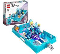 LEGO® Disney Princess™ 43189 La Reine des neiges 2 Les aventures d’Elsa et Nokk dans un livre de contes, Jouet créatif pour enfants