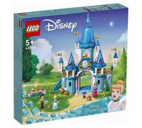 LEGO Disney Princess - Le Château de Cendrillon et du Prince Charmant - Jouet dès 5 Ans - 365 Pièces