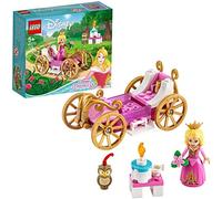 LEGO Disney Princess, Le carrosse Royal d'Aurore, Ensemble de Jeu, Jeu de la Belle au Bois Dormant, 99 pièces, 43173