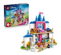 LEGO Set de construction Disney Princess 43283 Château de Cendrillon et Amis Animaux – Jeu éducatif