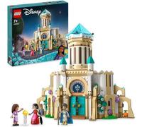 LEGO Disney Wish 43224 Le Château du Roi Magnifico, Jouet Tiré du Film Wish avec Figurine Asha, Dahlia et le Roi Magnifico