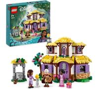 LEGO Disney Wish 43231 La Chaumiere d'Asha, Maison de Poupées avec Mini Poupées Asha, Sakina et Sabino et Figurine Star