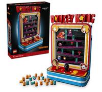 LEGO Donkey Kong Jeu d'Arcade Donkey Kong - Set pour Adulte - Maquette 3D Interactive - Joystick & Tonneaux - Décoration Intérieure Rétro - Produit Gaming Collector - Idée Cadeau pour Fan 72051