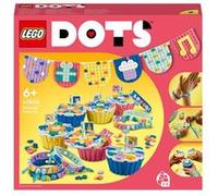 LEGO Dots - Kit de fête ultime 41806 - Bracelets, guirlandes et cupcakes pour enfants