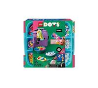 LEGO 41949 DOTS La Méga-Boîte de Porte-clés – Messages, Lot de 5 étiquettes personnalisables