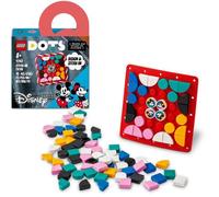 LEGO DOTS 41963 - Plaque à Coudre Mickey Mouse et Minnie Mouse - Jeu de construction créatif pour enfants