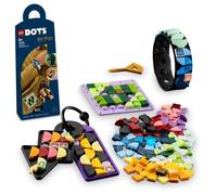 LEGO DOTS - Ensemble d'accessoires Poudlard Harry Potter - 4 supports à personnaliser, 225 tuiles