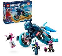 LEGO DREAMZzz 2-en-1 La moto du chat de Zoé, cadeau pour les enfants de 7 ans et plus, figurine d'animal à transformer, moto jouet, set de jeu fantastique pour garçons et filles 71479