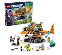 LEGO DREAMZzz 2-en-1 Le Char Requin-Tigre - Jouet se Transformant en Bateau Pirate avec Canon - 5 Minifigurines & 2 Cristo-Créatures Collector - Cadeau pour Garçon dès 9 Ans 71515