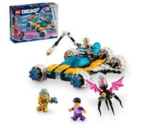 LEGO DREAMZzz 71475 Jouet de voiture spatiale de M. Oz, Ensemble de construction de véhicule transformable comprenant des figurines de l'émission télévisée Mr. Oz, Albert et Jayden, jouet de navette