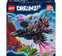 LEGO DREAMZzz 3in1 The Never Witch’s Midnight Raven Animal Toy for 9 Plus Year Old Boys & Girls, Rebuild a Fantasy Hut as a House, Spider Or Bird Figure, Birthday Gift Idea 71478