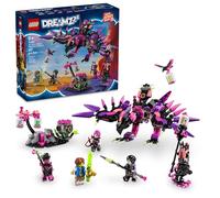 LEGO DREAMZzz - 71483 - Les créatures de cauchemar de la sorcière - Jouet fantastique pour enfants - Construire un mécanicien - Figurine de loup ou de corbeau - Jouet de construction avec 5 figurines