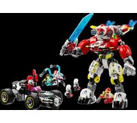 LEGO DREAMZzz 71497 Robot-tigre de Cooper et bolide de Zero Idée Cadeau,Maquette,Décoration Maison