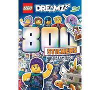 LEGO® DREAMZzz™: 800 Stickers: Dream Big! - Buster Books - Papier - Cartoon - Livre - Livret de stickers - Multicolore - Rectangulaire