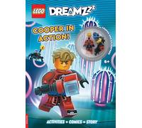 LEGO® DREAMZzz™: Cooper in Action Activity Book (with Cooper LEGO minifigure and grimspawn mini-build)