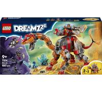 LEGO DREAMZzz Le Vaisseau-Dino 71514 | Jouet pour garçon dès 9 ans, figurine de dinosaure transformable en stégosaure, 4 minifigurines, idée cadeau, 1007 pièces