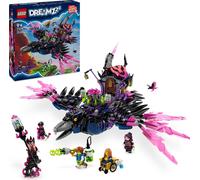 LEGO DREAMZzz Nigdivision du corbeau nordique, animaux jouets pour 9 ans, garçon et fille : transformation du chalet en maison, araignée ou oiseau, cadeau d'anniversaire pour bébé, 71478