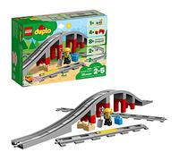 LEGO Dulpo 10872 - Pont et Voies ferrées (26 pièces)