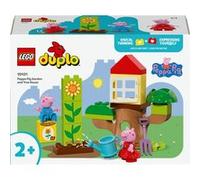 LEGO DUPLO Jouet 10431 Le jardin et la cabane dans l’arbre de Peppa Pig — 2 ans, 2 figurines