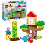 LEGO DUPLO 10431 Le Jardin et la Cabane dans l'Arbre de Peppa Pig - Jouet Créatif