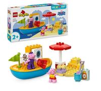 LEGO® DUPLO® 10432 Le Voyage en Bateau de Peppa Pig - Set de Jeu de Bain pour Tout-petits