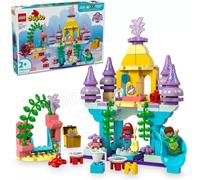 LEGO DUPLO Jeu Le palais sous-marin magique d'Ariel 10435 – 3 figurines et accessoires – dès 2 ans
