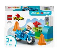 LEGO DUPLO Ma Ville 10471 La Moto de Police Bleue - Jouet dès 2 ans