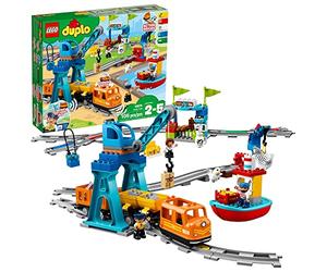 Lego Duplo 10875 - Train de Marchandises Push & Go (105 pièces) - 2018