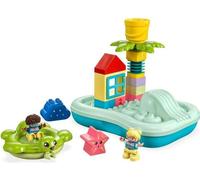 LEGO DUPLO 10989 Le Parc Aquatique, Jouet pour Enfants Des 2 Ans, Jeu d'Eau pour Baignoire