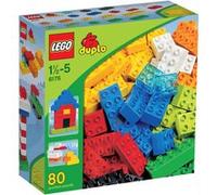 LEGO® DUPLO® 6176 Boîte de complément de luxe Noir, Blanc, Bleu, Jaune, Rouge, Vert, Orange, Vert clair G