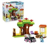 LEGO DUPLO Bluey Sœurs Pizza avec Muffin et Bluey, Jouets de construction