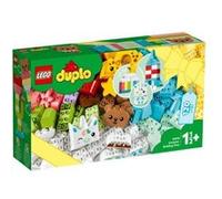 LEGO Duplo - Boite de construction creative 120 pieces - Briques 1er Age 18 mois et plus - Ref. 10978 + Carte Animaux